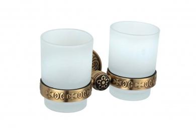 Dvojni kozarec za zobne ščetke Milano