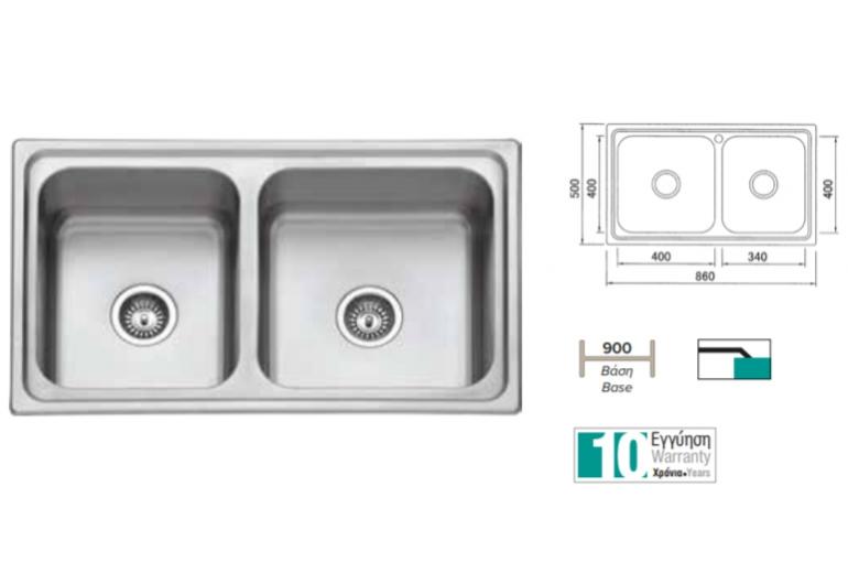 Pomivalno korito BL 888