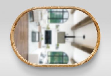 Ogledalo Freedom Slim 80 Hrast