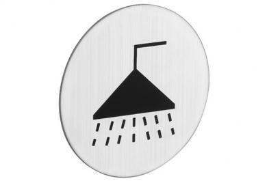 Oznaka okrogla Tuš 75mm