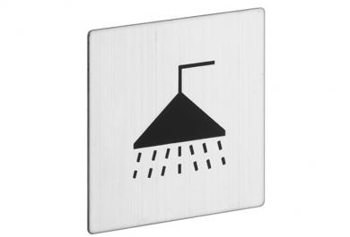 Oznaka kvadratna Tuš 80mm