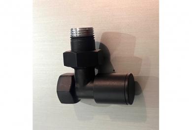 Kotni ventil črni 1/2