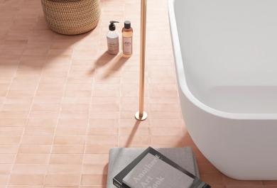 Coco Orchard Pink Mat 5x15