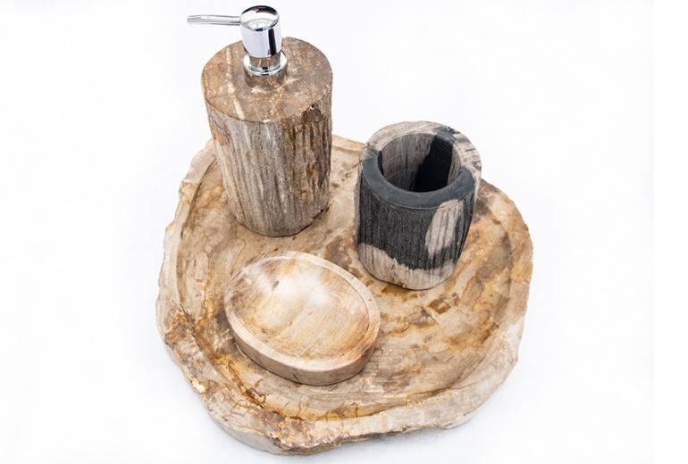 Kozarec Fossil Wood rjavi