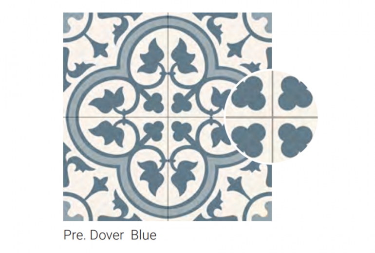Dover Blue 45x45