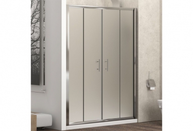 Tuš vrata Flora 600 Satin 210x190